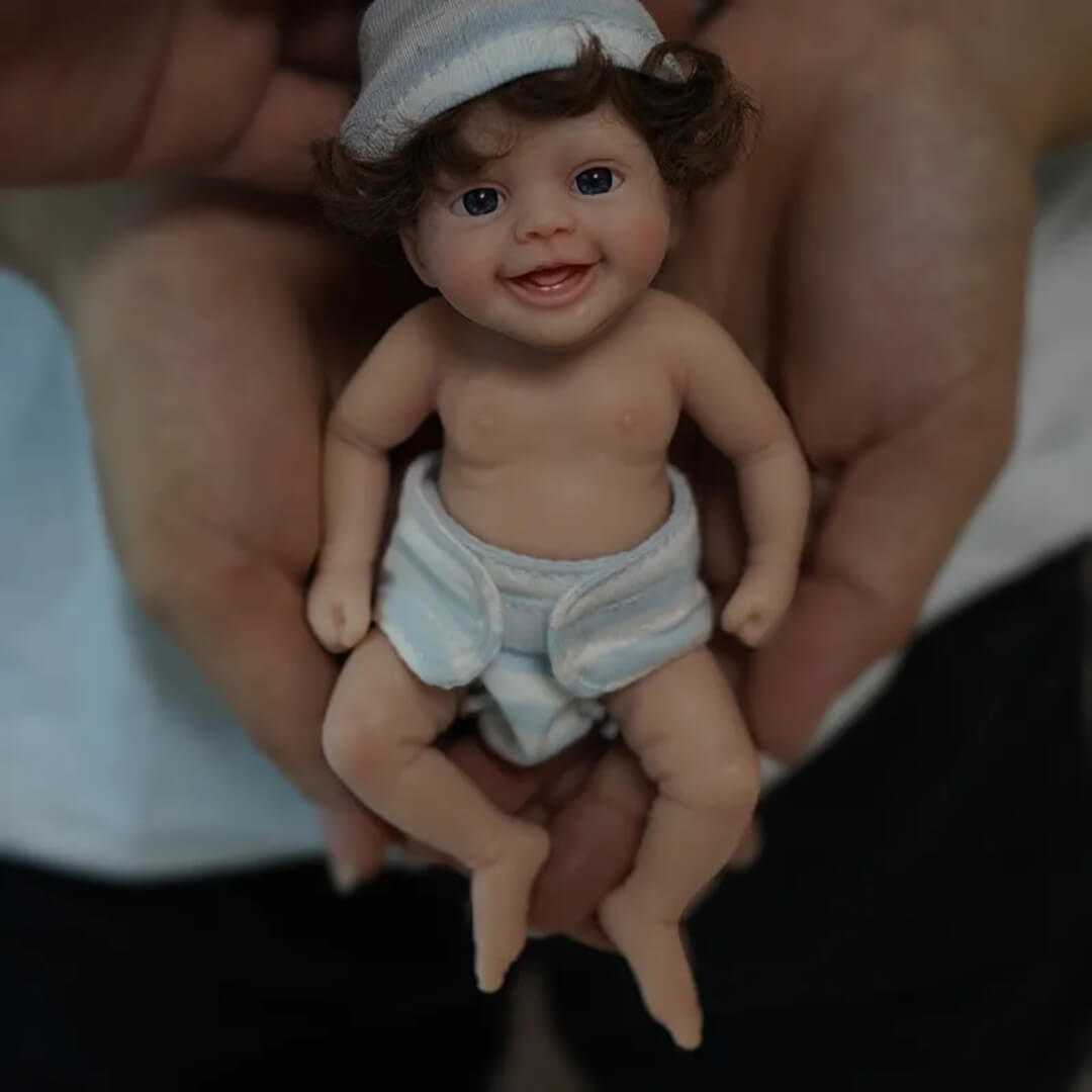 Mini Boneca Reborn Realista Jason/Loren