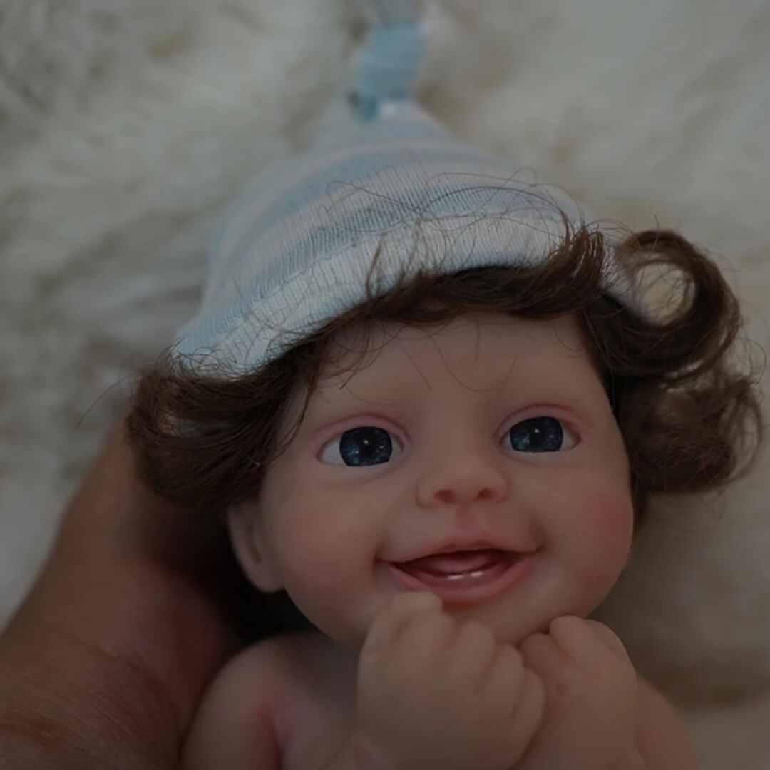 Mini Boneca Reborn Realista Jason/Loren
